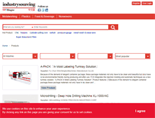Tablet Screenshot of industrysourcing.net
